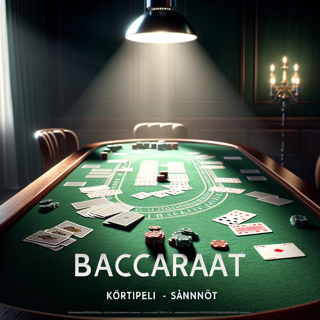 Baccarat Korttipeli - Sännöt
