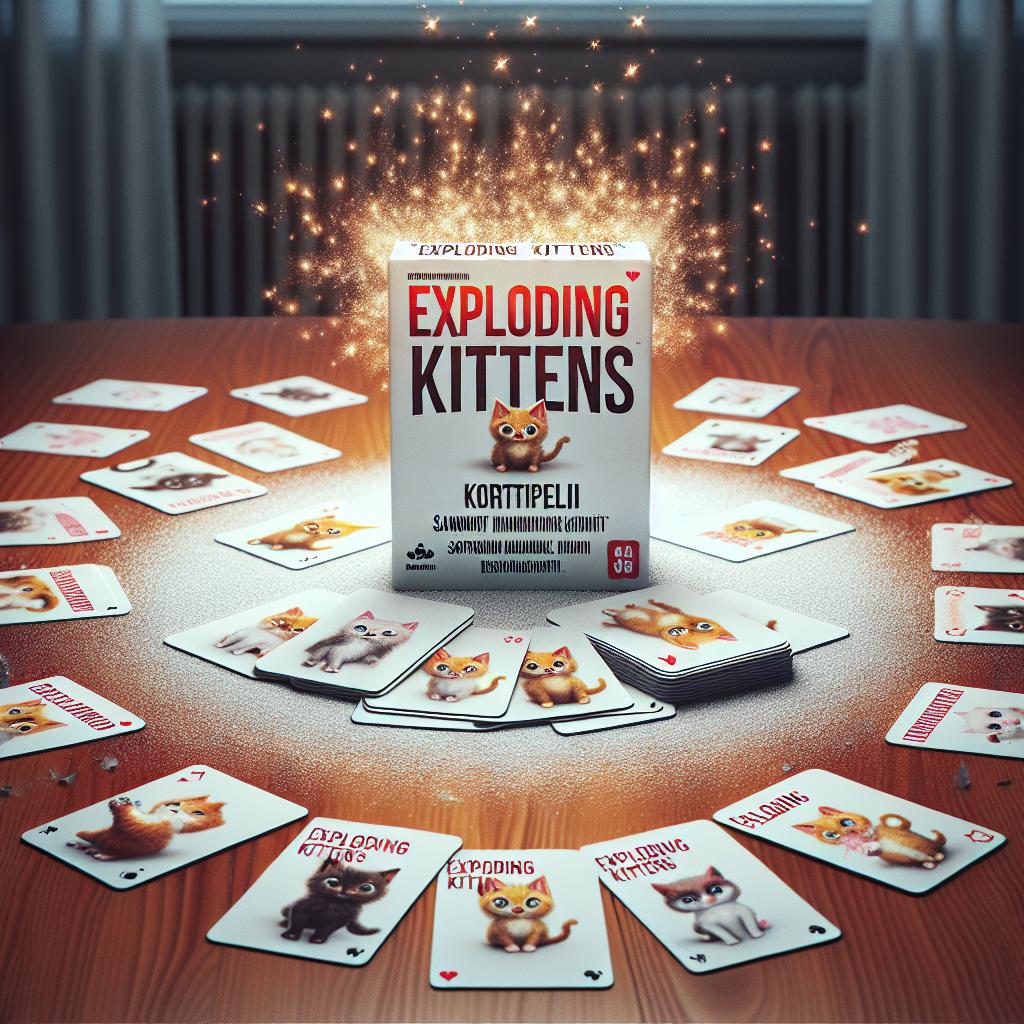 Exploding Kittens Korttipeli - Sännöt