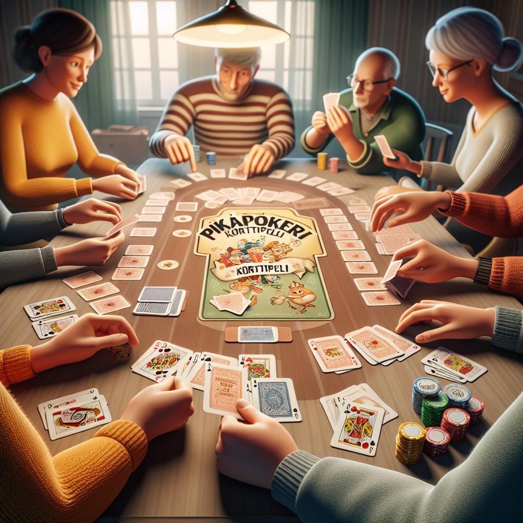 Pikapokeri Korttipeli - Sännöt