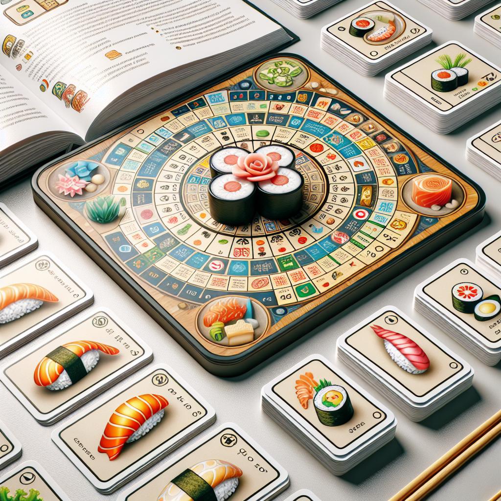 Sushi Go Korttipeli – Sännöt