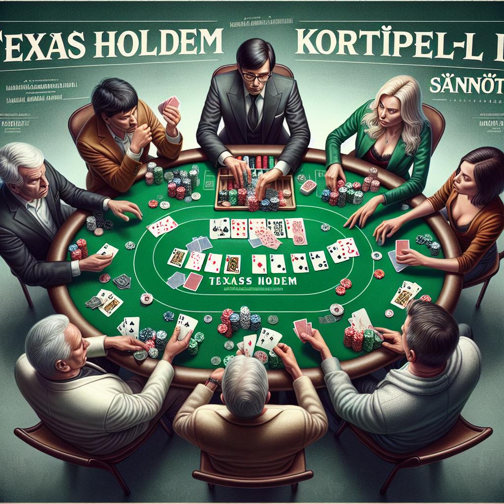 Texas Holdem Korttipeli - Sännöt
